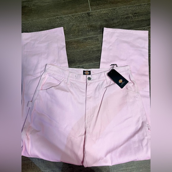 Forever 21 x Dickies Pink Pants NWT 11x30 - Picture 8 of 8